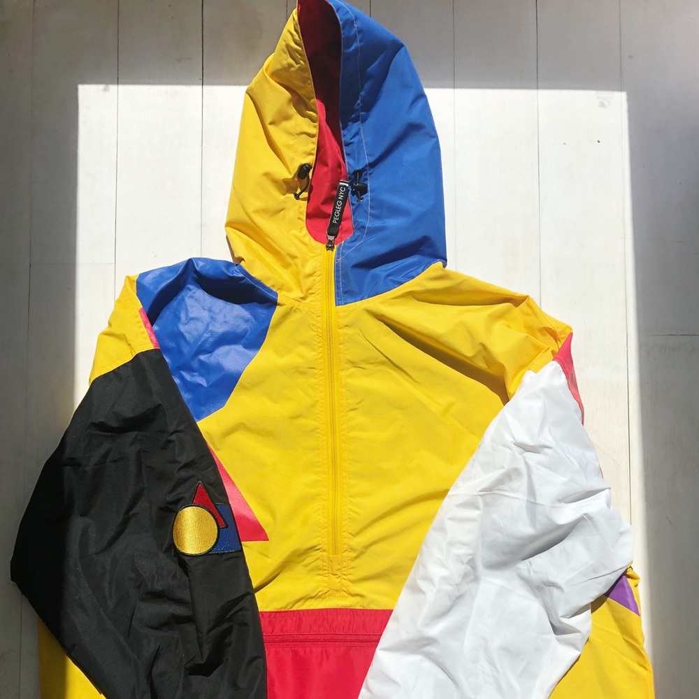 PegLeg NYC retro windbreaker